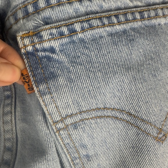 Levi's 560 Orange Tab Vintage 1997 Light Wash Jeans Loose Tapered Mens 29x28 - Picture 5 of 12